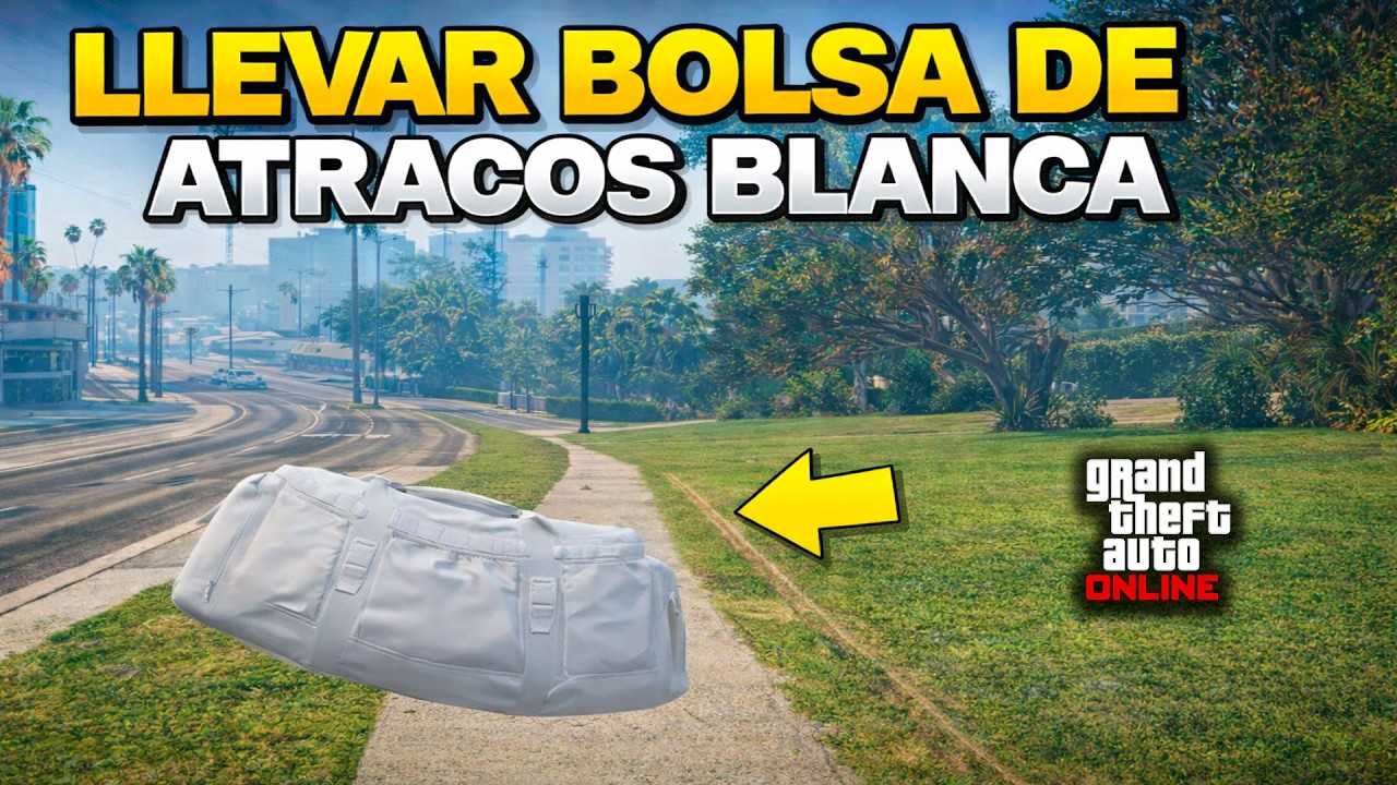 COMO CONSEGUIR BOLSA BLANCA BEFF TRANSFERIR A CUALQUIER CONJUNTO EN GTA ONLINE