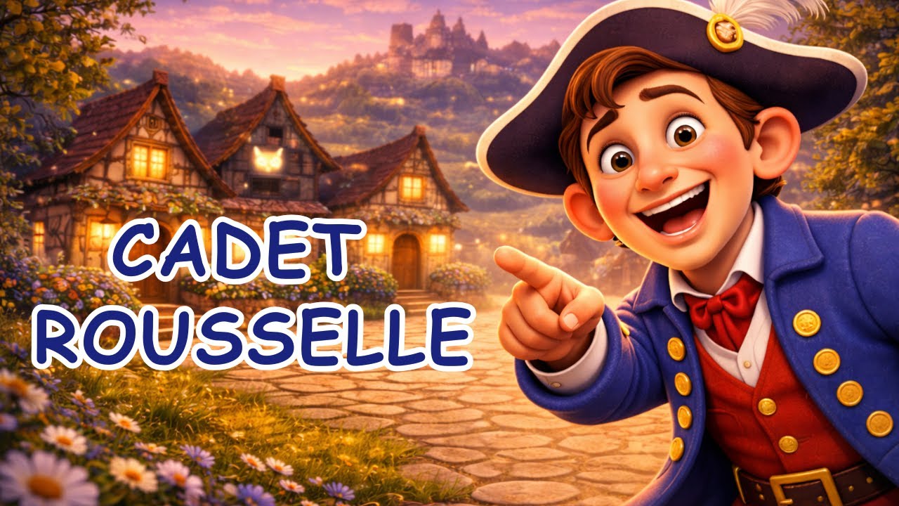 Cadet Rousselle a trois maisons 🏠 | Chanson pour enfants | Comptine