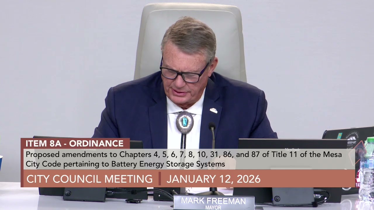 City Council Meeting - 1/12/2026