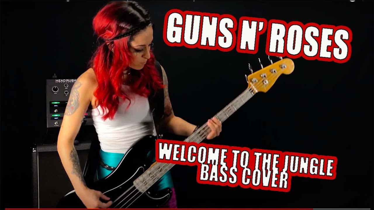 Welcome to the Jungle - Guns n Roses (Rachel G Bass Cover)