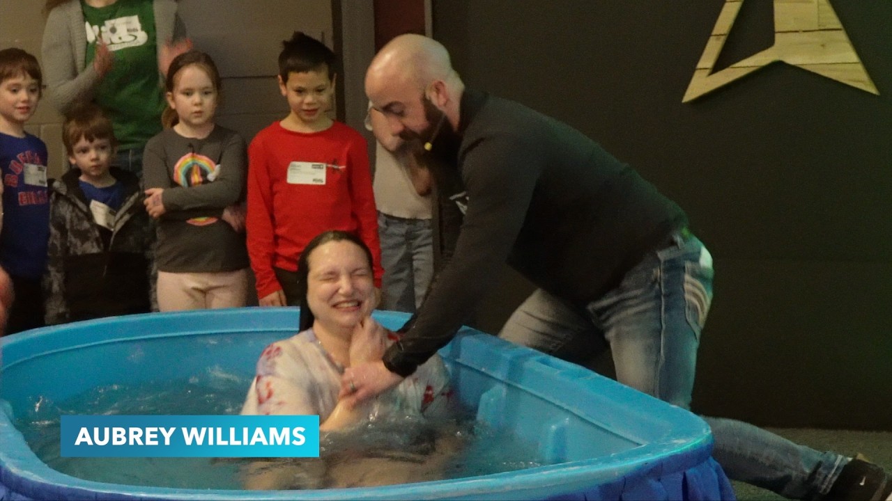 Aubrey Williams' Baptism