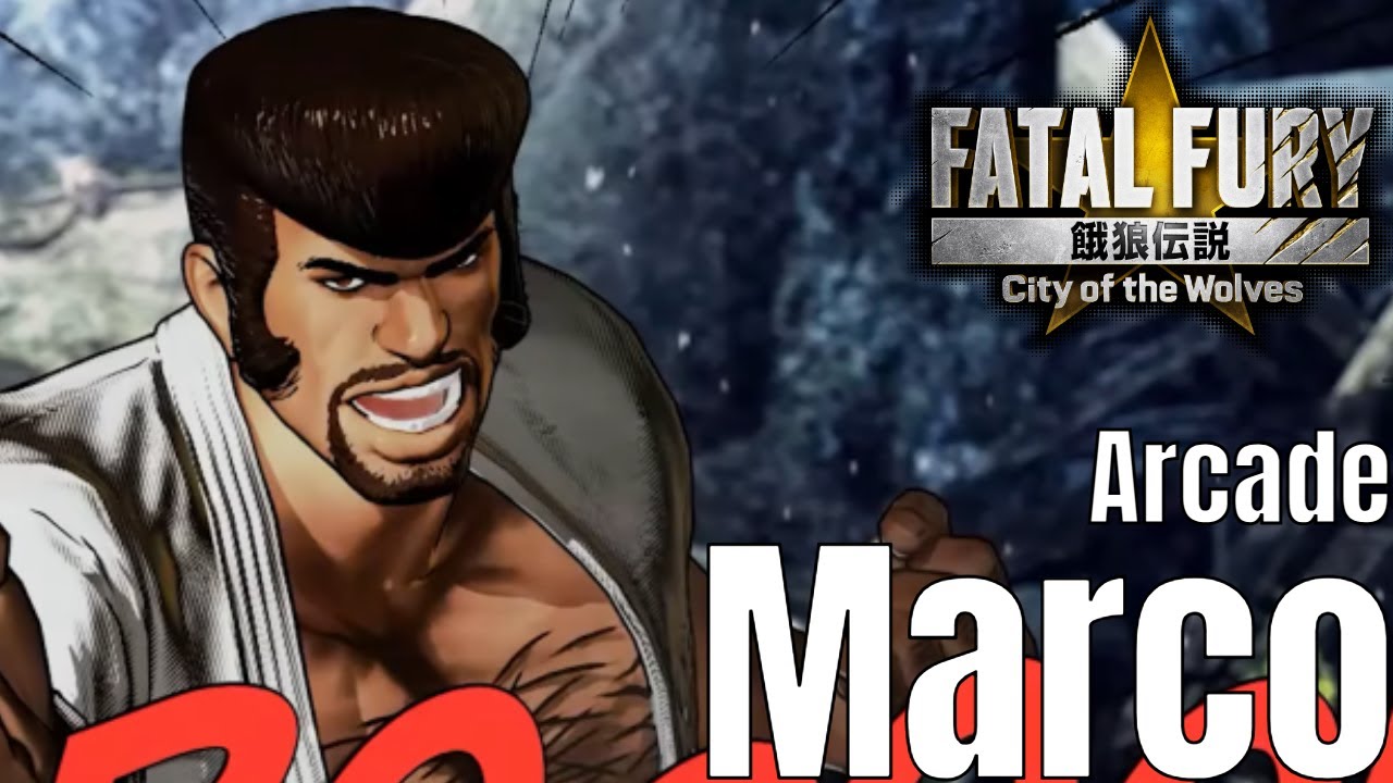 Fatal Fury: City of the Wolves - Arcade: Marco