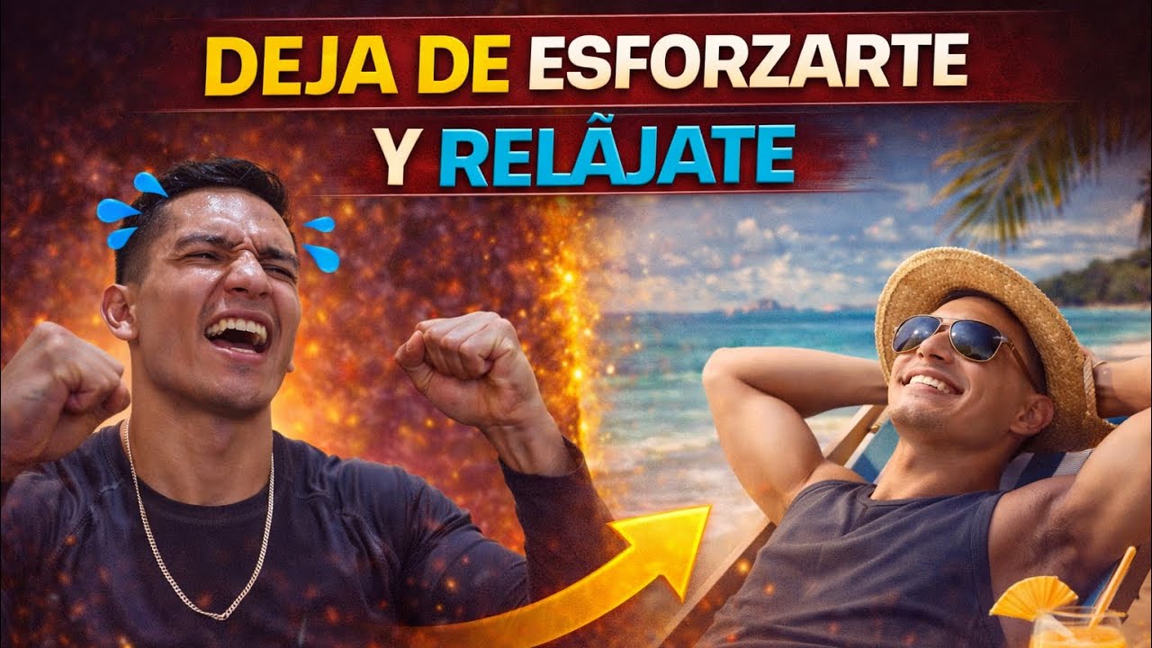 ESFORZARTE DEMASIADO ALEJA LOS RESULTADOS EN TU VIDA 