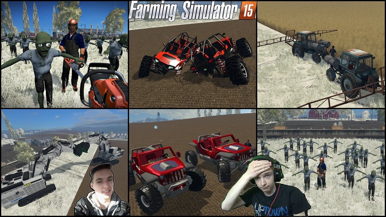 Najdziwniejsze mody do Farminga#16 BUGI,SALTA I ZOOMBIE....