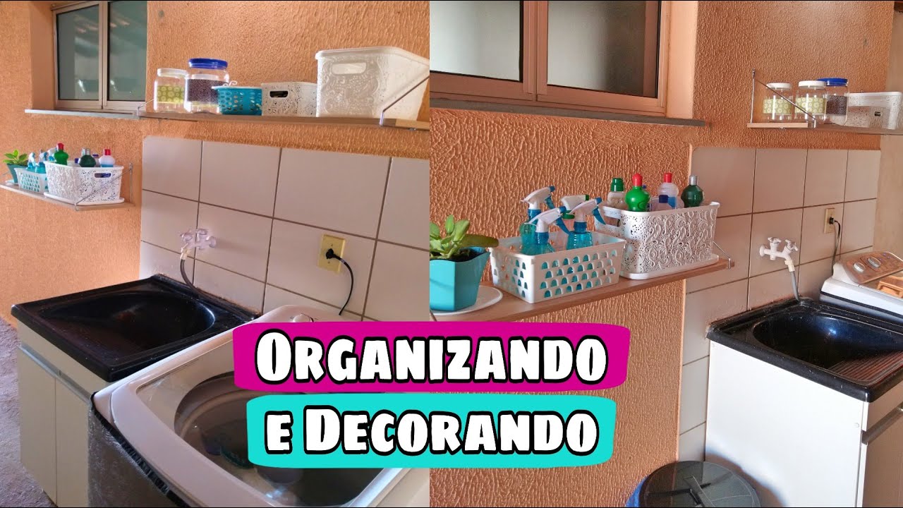 ORGANIZANDO A LAVANDERIA - COMPRINHAS PRA DECORAÇÃO DA LAVANDERIA - MARYA ALVES
