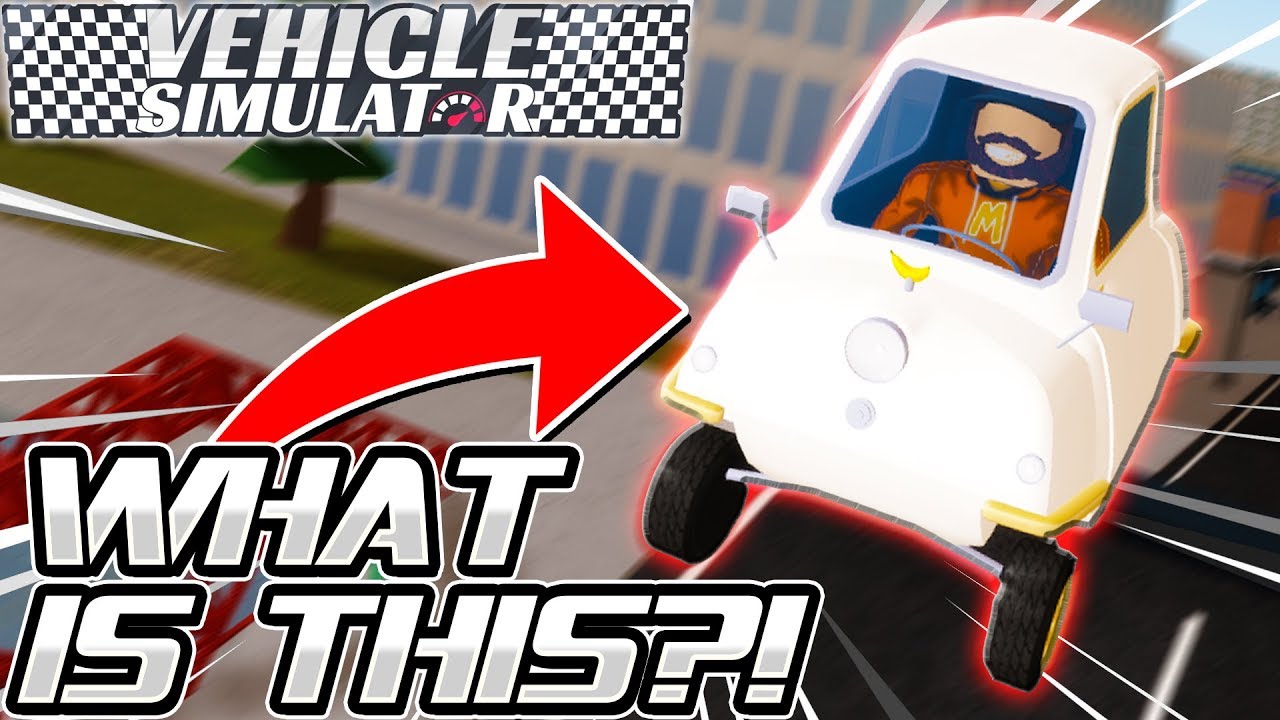 Vehicle Simulator Added The *CRAZIEST CAR* Yet..! The Peel P50 in Vehicle Simulator Update (Roblox)