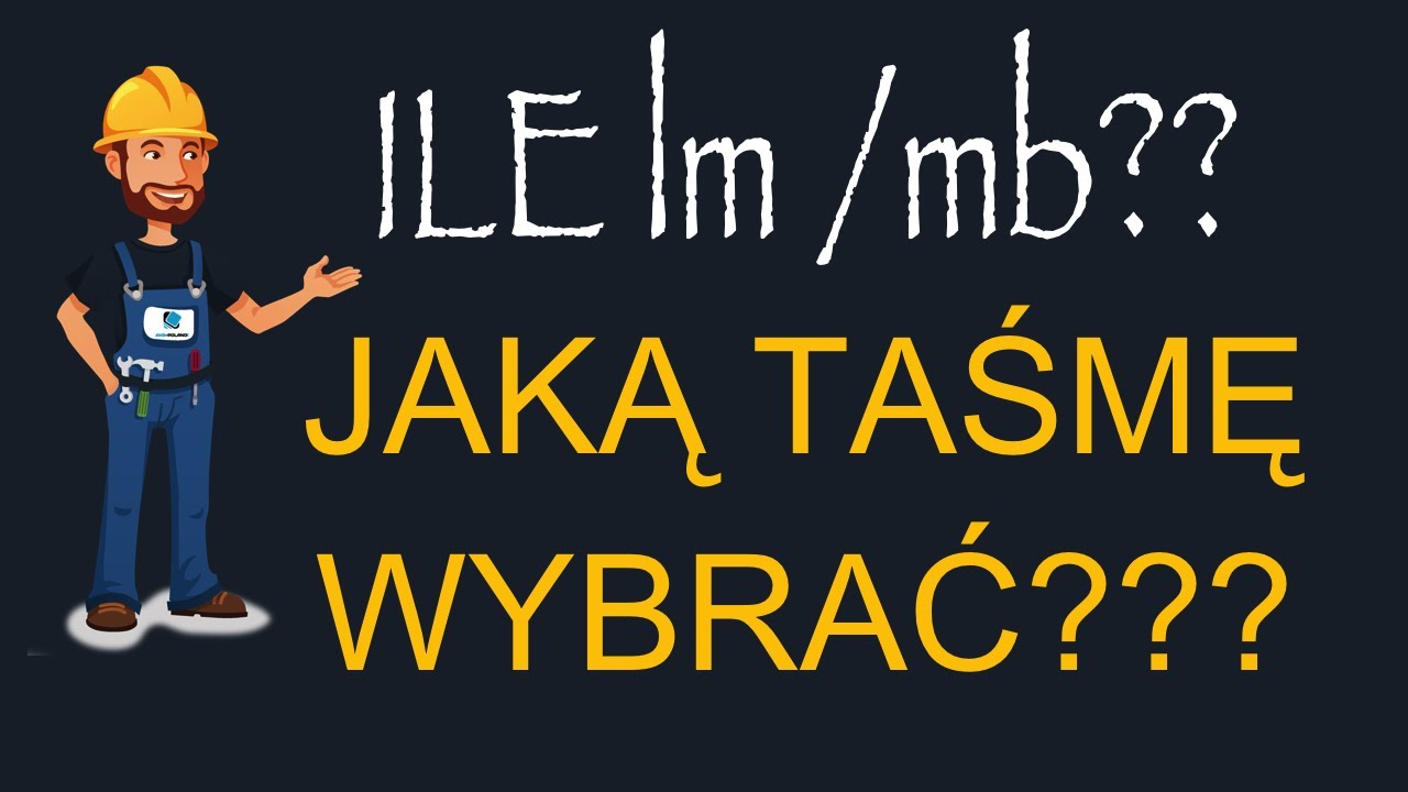 JAKĄ MOC TAŚMY LED WYBRAĆ? TAŚMA BIAŁA (MONO) Ile lumenów na metr bieżący?