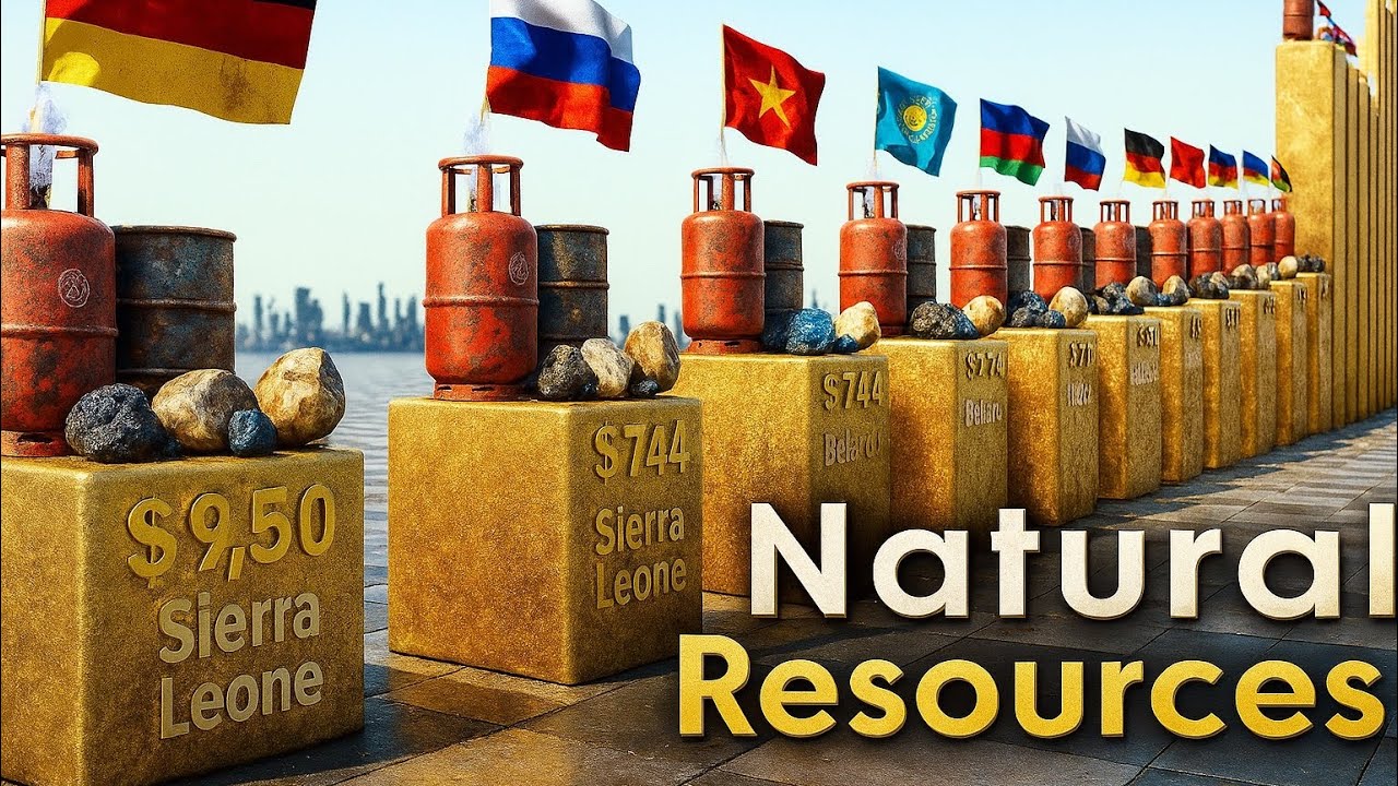 Richest Countries by natural resources 2025