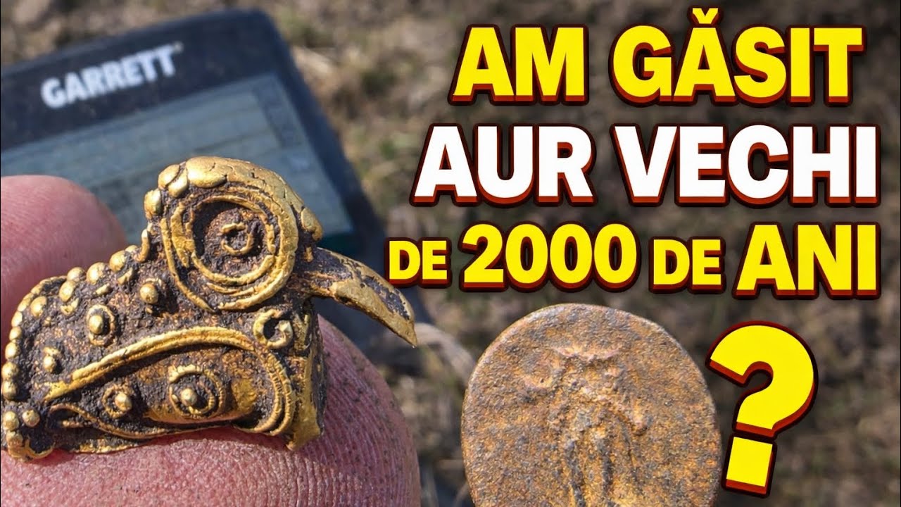 DESCOPERIRE UIMITOARE: Aur antic de 2000 de ani!