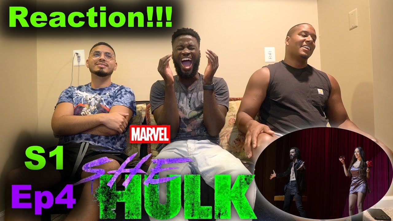 SHE-HULK EPISODE 4 GROUP REACTION REACTION | IS THIS NOT REAL MAGIC?