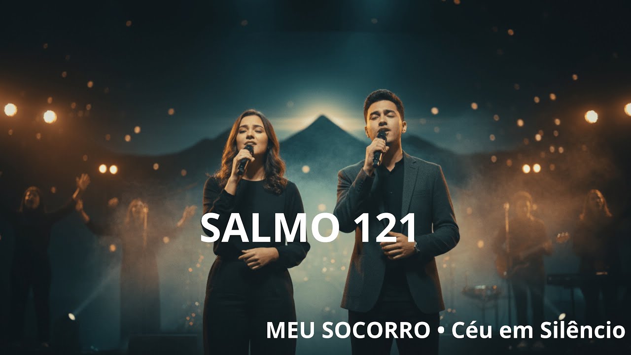Salmo 121: O Meu Socorro vem do Senhor (Dueto) | Oração de Proteção | Céu em Silêncio