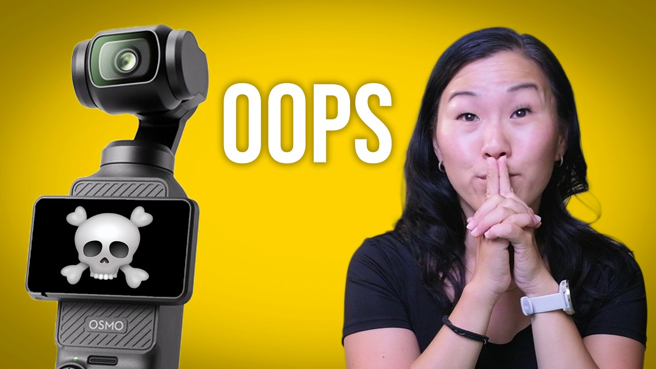 DJI Pocket 3 - Top 4 MISTAKES I've made and how I fixed them