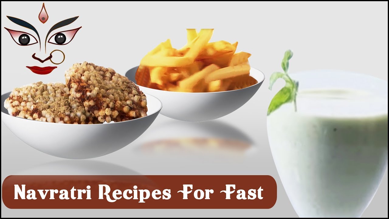 Navratri Recipes For Fast | Navratri Recipes | Indian Festival Fasting Recipes | Vrat Recipes
