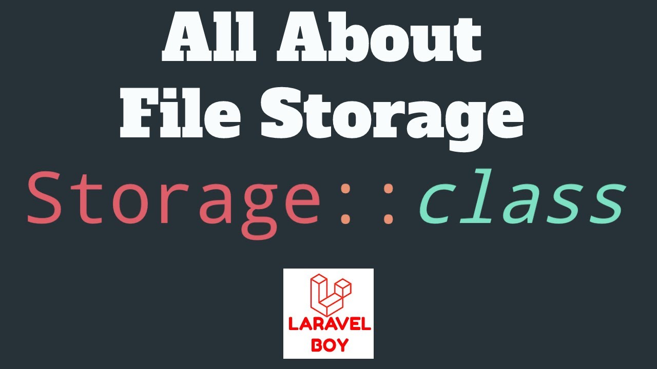 Laravel Storage | Давайте изучим хранилище, создав простой симулятор файлового менеджера