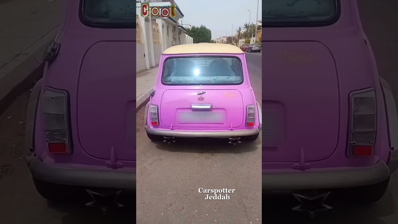 VERY CUTE CLASSIC MINI COOPER 💖 CARSPOT JEDDAH 🇸🇦 