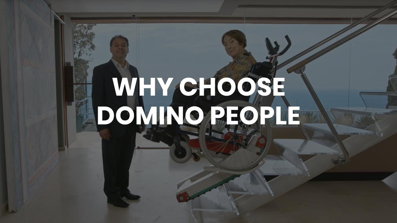Domino People and Domino People Slim Stair climbing trolley for people