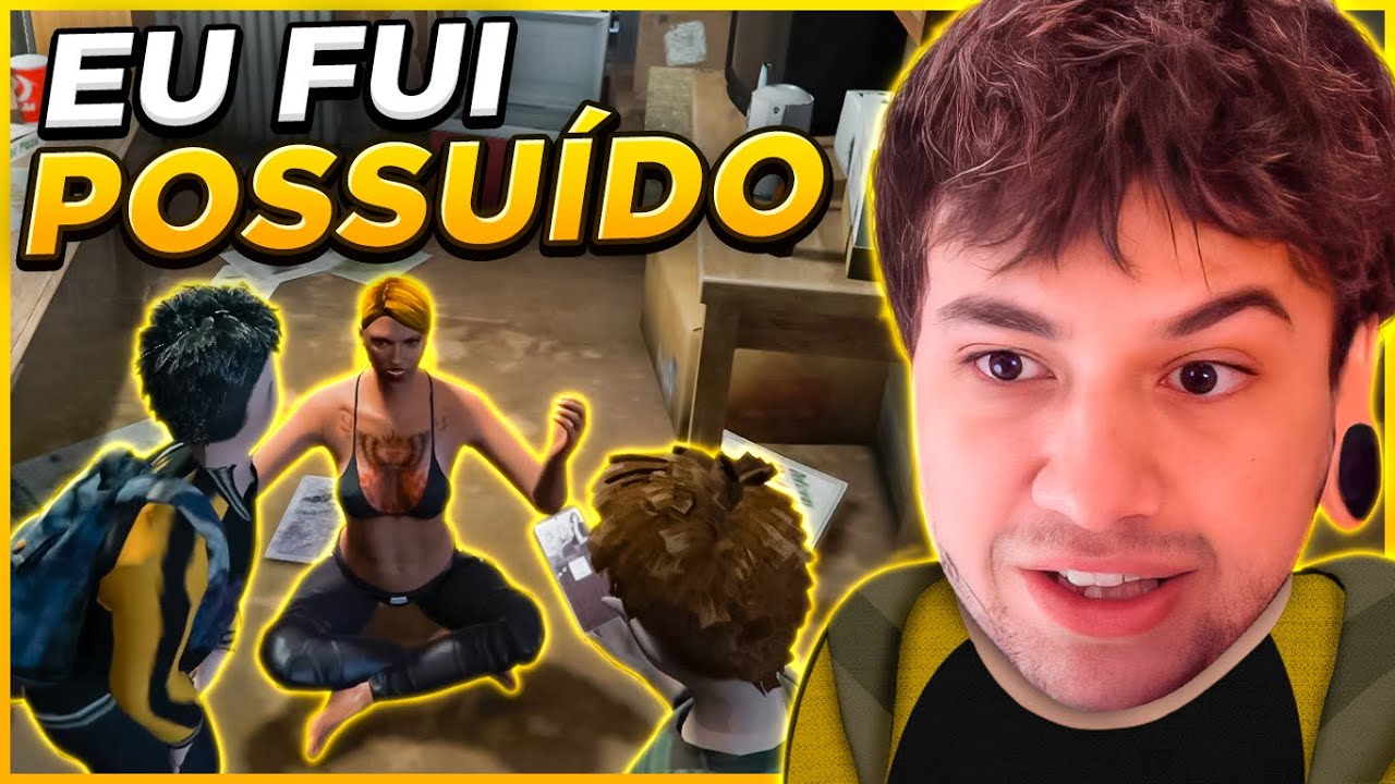 BRUNINHO FOI POSSUÍDO NA CASA MAL ASSOMBRADA! - GTA RP