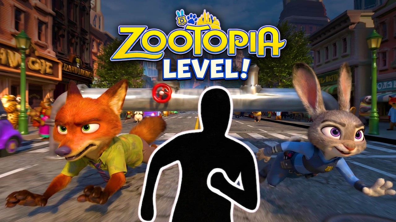 Immersive Interactive Warm Up丨Zootopia Level丨Run with Nick Wilde & Judy Hopps丨New Maps丨New Moves