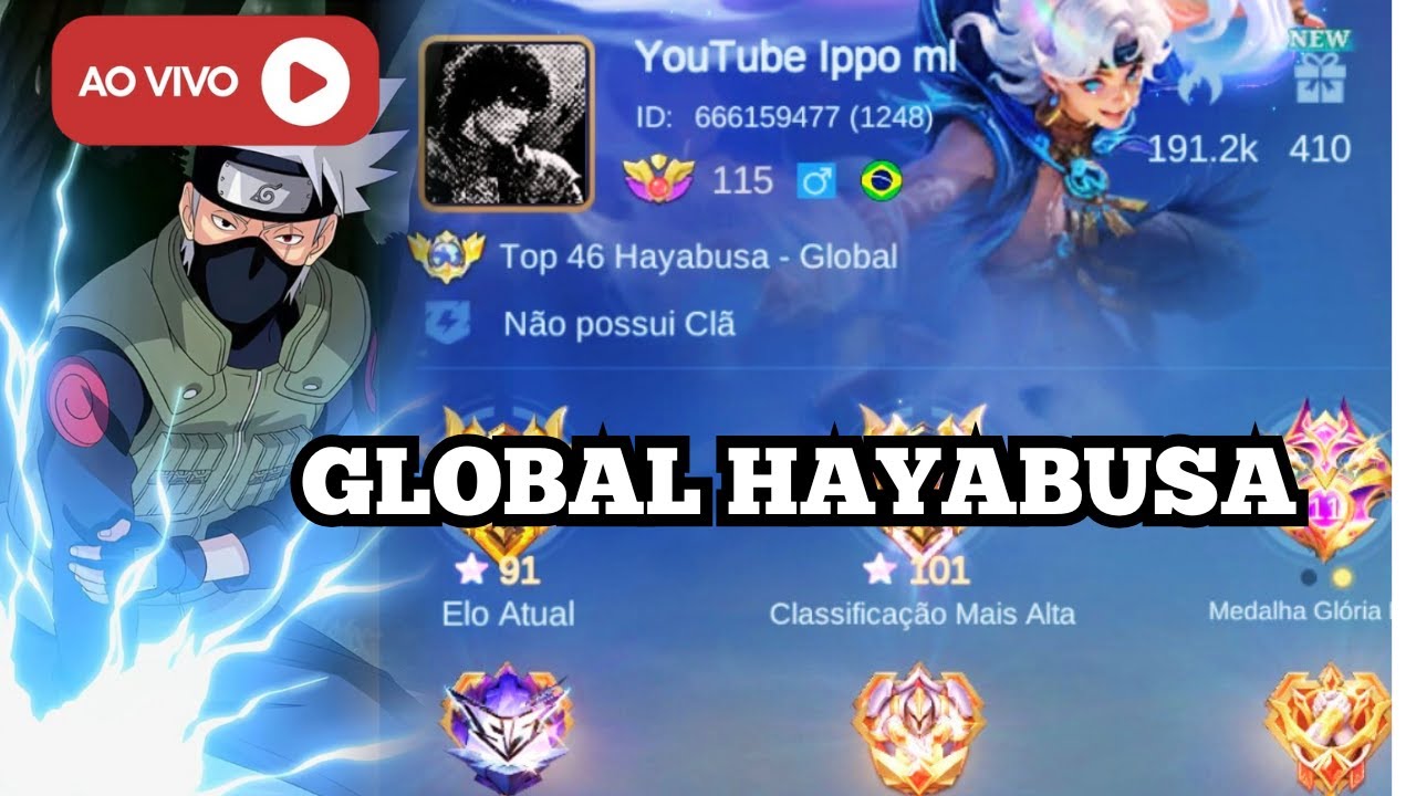Rush Imortal TOP GLOBAL HAYABUSA High Elo [27/01]