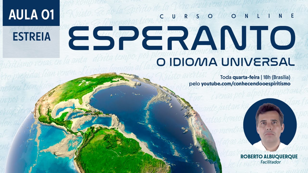 Aula 01 - Estreia | Prefácio | Curso de Esperanto