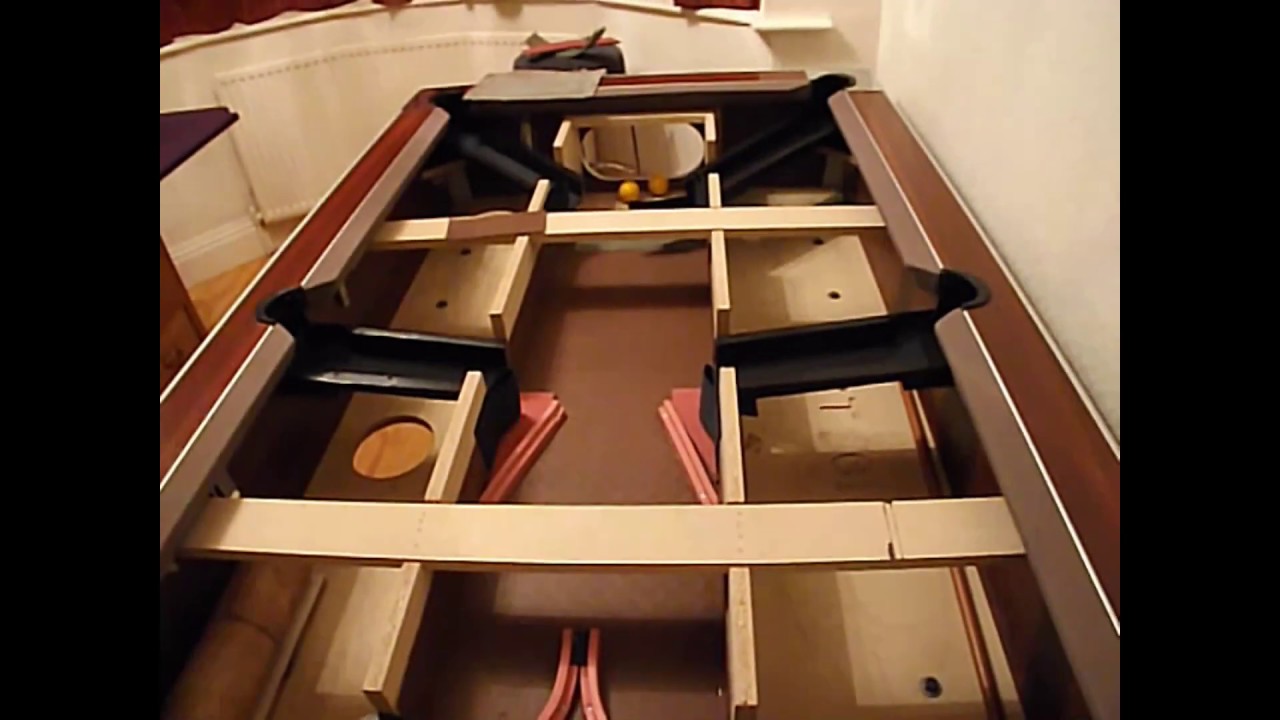 pool table super quiet modification (video for sale purposes)