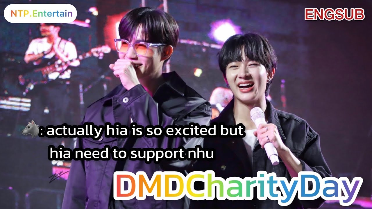 (Eng Sub) "ซี-นุนิว" ร้องเพลงเศร้าแต่โรแมนติกจัง |  "ZeeNuNew" DMD Charity Day