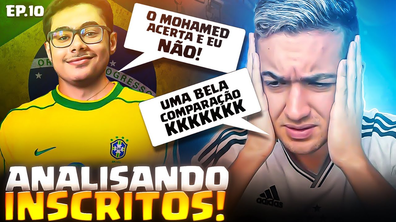 ANALISEI O MOHAMED LIGHT BRASILEIRO! Ep 10 Analisando inscritos