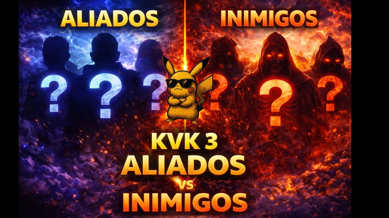 Aliados x Inimigos KVK 3 - Rise of Kingdoms (marquiN)