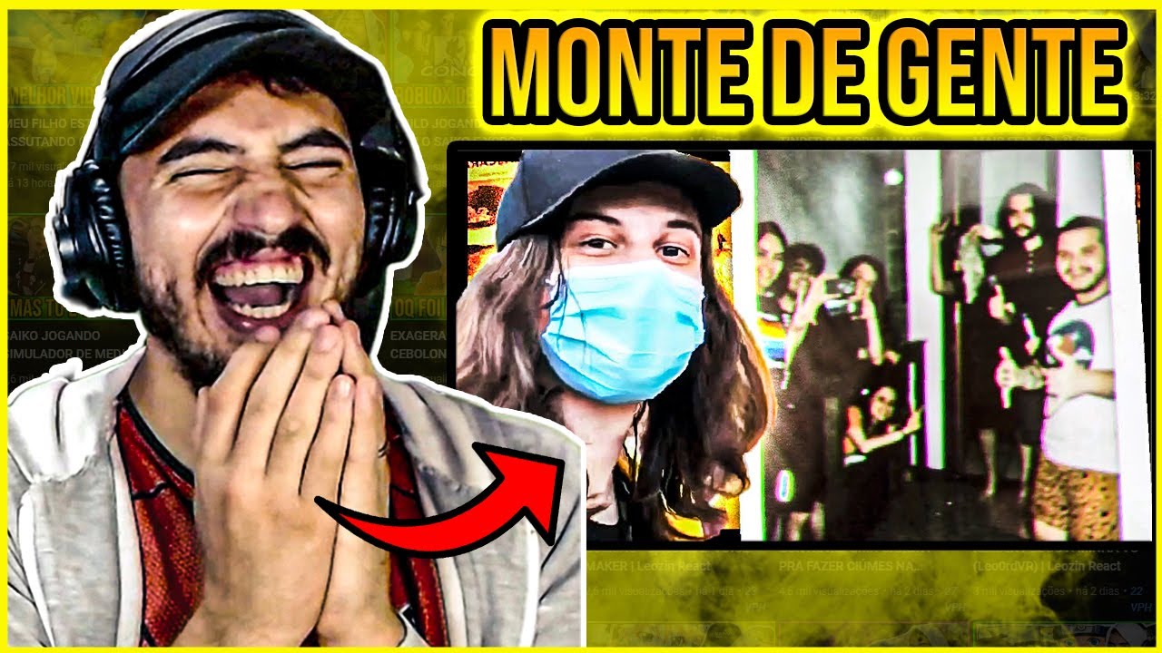 MUITOS YOUTUBERS DE FÉRIAS! ft. Gemaplys, Tiba, Scottonauta, Raposito e mais gente | Leozin React