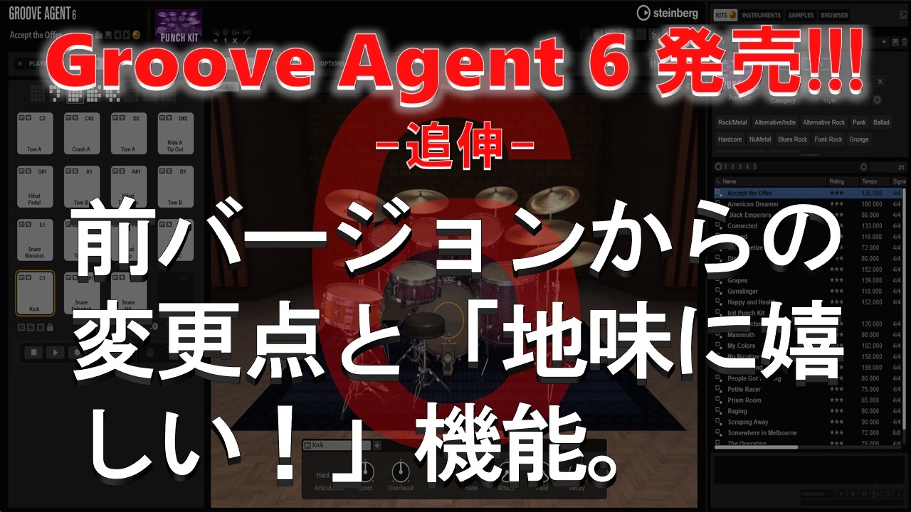 Groove Agent 6発売!!! 追伸