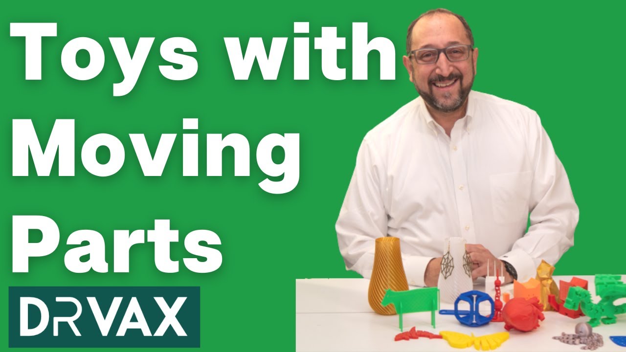 How to 3d Print Toys | Movable Parts