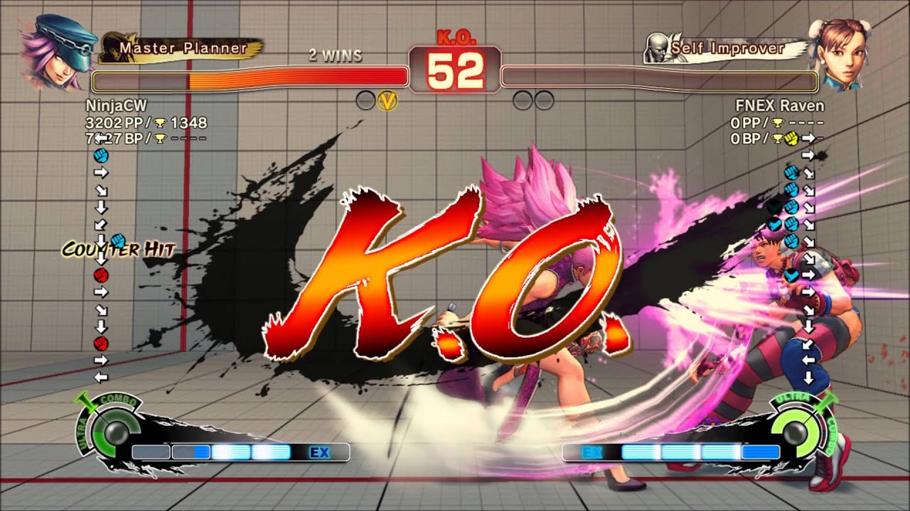 F3 NinjaCW (Poison) vs FNEX Raven (Chun)