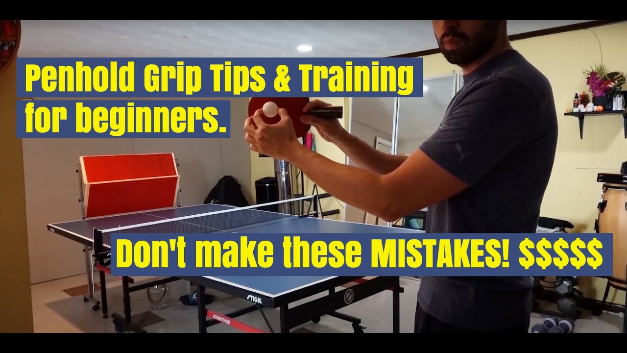 🏓 Table Tennis Training for beginners Penhold Grip 2020 #5