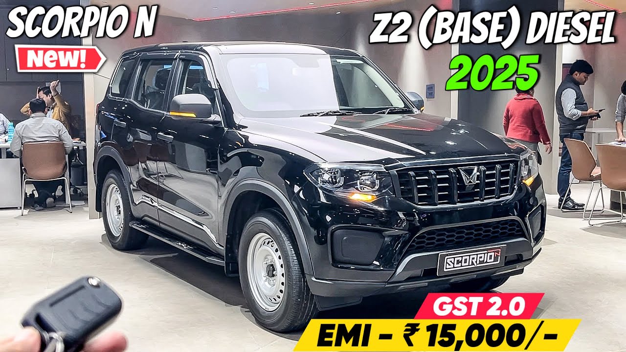 Mahindra Scorpio N Z2 Diesel 2025 ❤️ | GST 2.0 में ₹ 1,45,000/- की महाबचत ✅ | Scorpio N 2025 Review