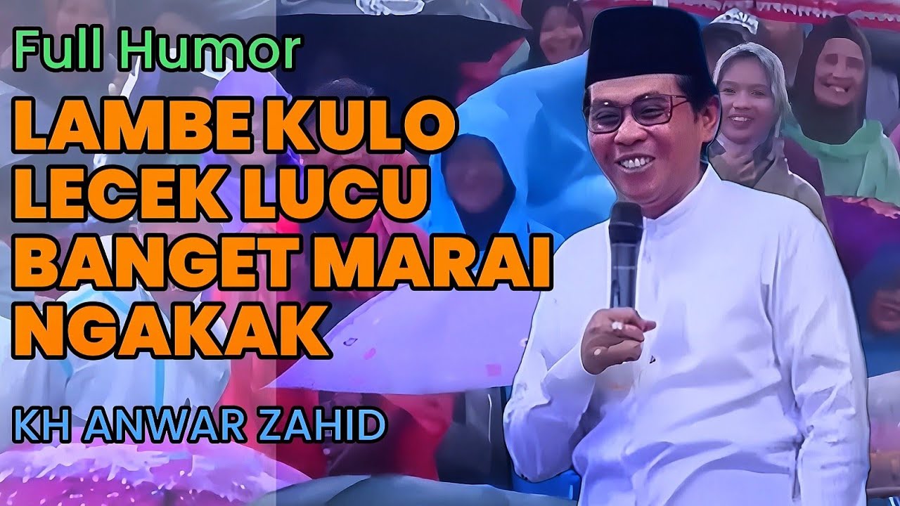 CERAMAH FULL HUMOR DI MALANG - PENGAJIAN LUCU ABAH ANZA KH ANWAR ZAHID