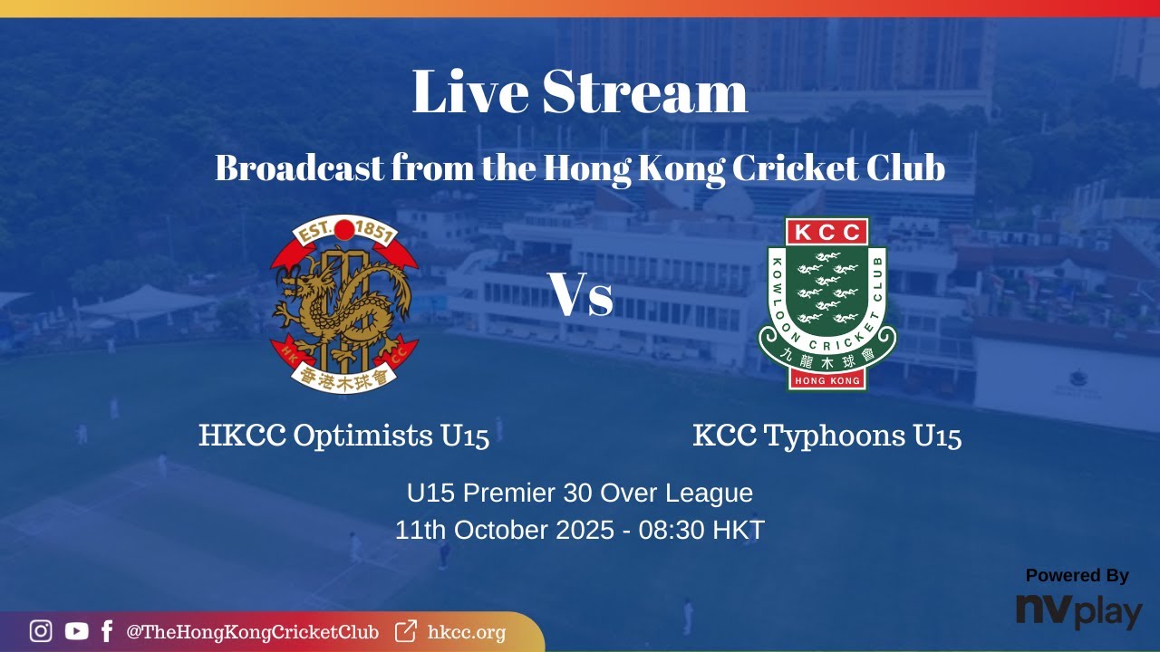 HKCC Optimists U15 vs KCC Typhoons U15 - 20251011
