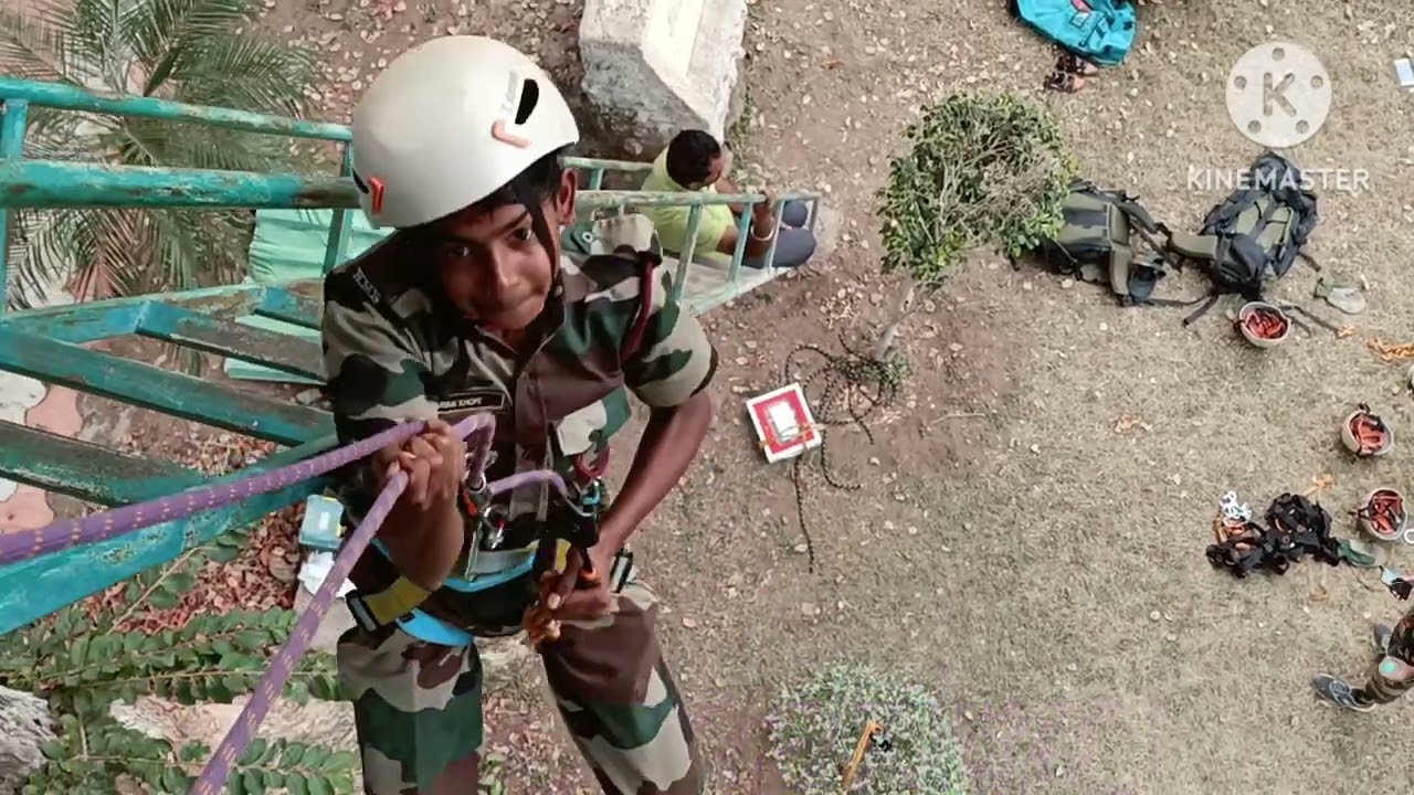 National Military School's "Sahas Adventure Training camp from 30/12/23 to 6/1/24