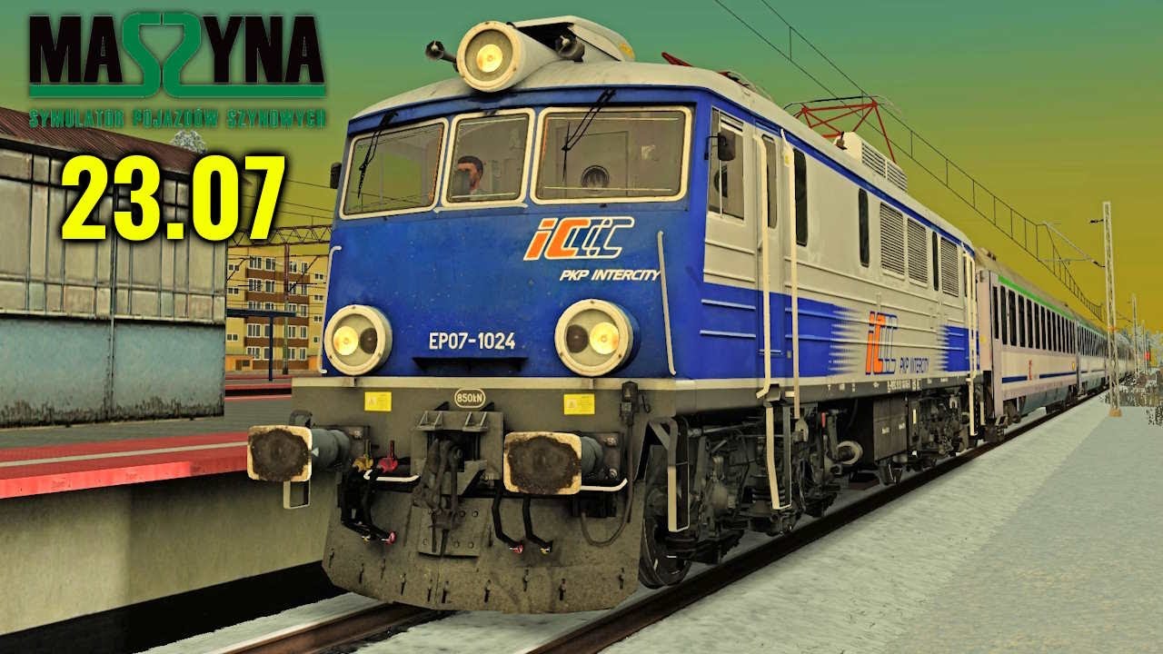 EP07 IC Matejko I InterCity z Warsem I MASZYNA 23.07 🚂 Scenariusz Wrzosy