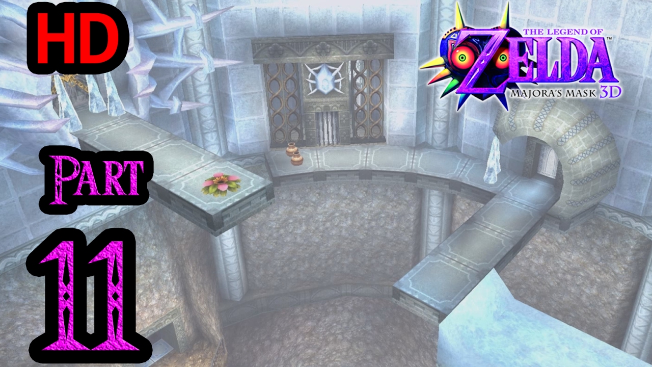 Zelda Majora's Mask 3D 100% Walkthrough 1080p HD Part 11 - Snowhead Temple - Stray Fairies - Ghot