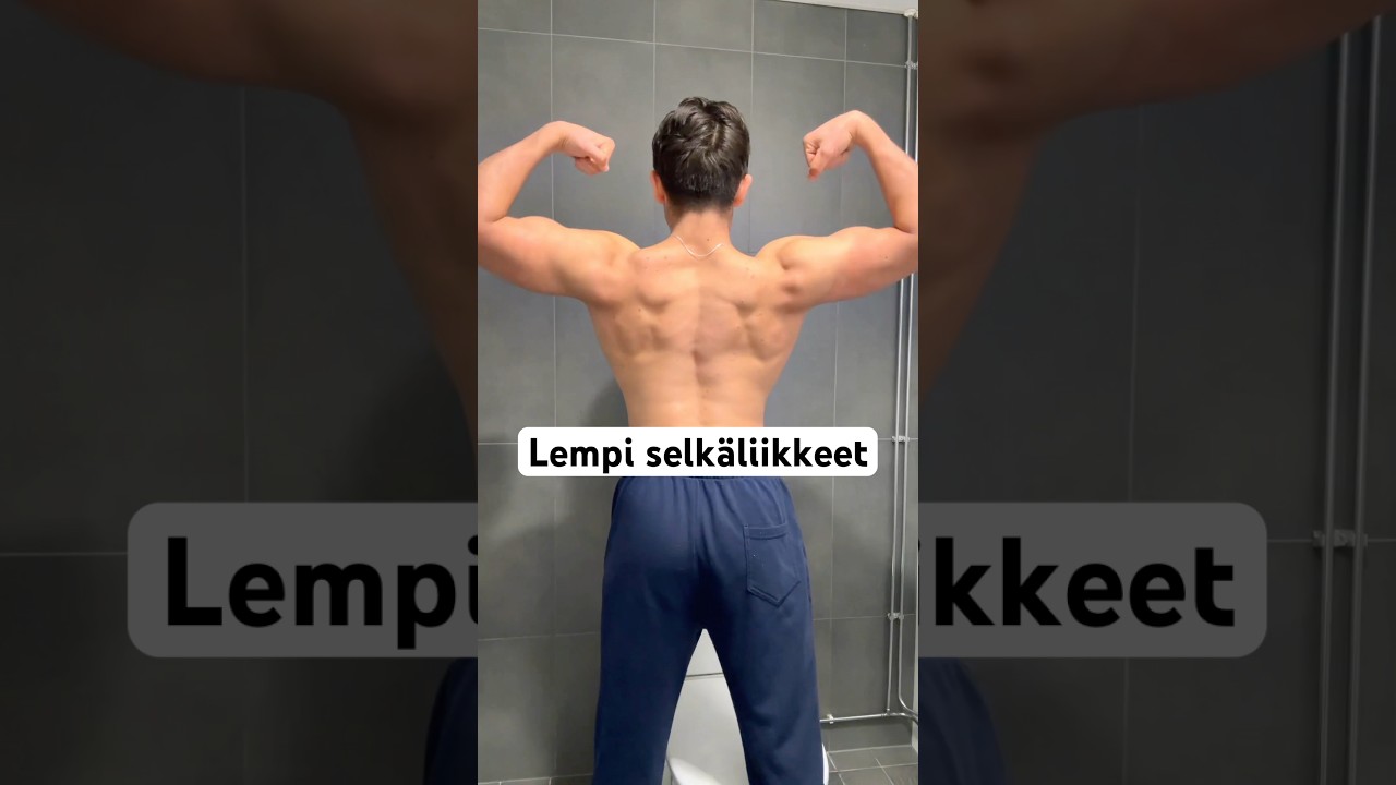 Mun lempi selk&auml;liikkeet💪, ent&auml; sun👀? #kuntosali #treeni #selk&auml;treeni #selk&auml; #treenivinkit #suomi