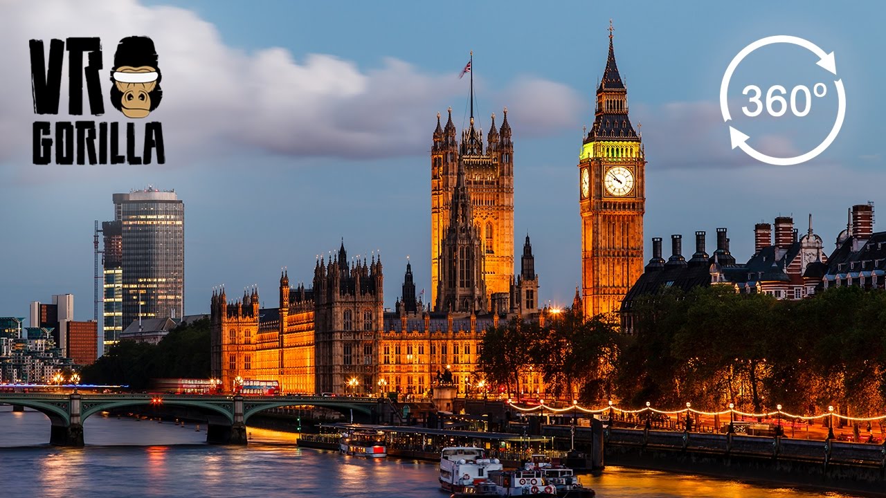 Eine gef&uuml;hrte Stadtrundfahrt durch London &ndash; 360-Grad-VR-Video (Teaser)