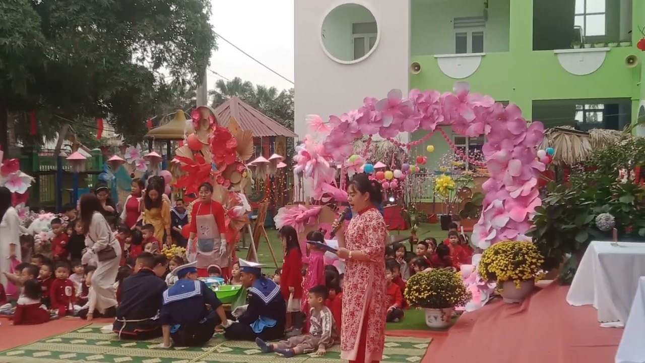 Trường Mầm non Tuần Châu tổ chức tất niên năm Ất Tỵ 