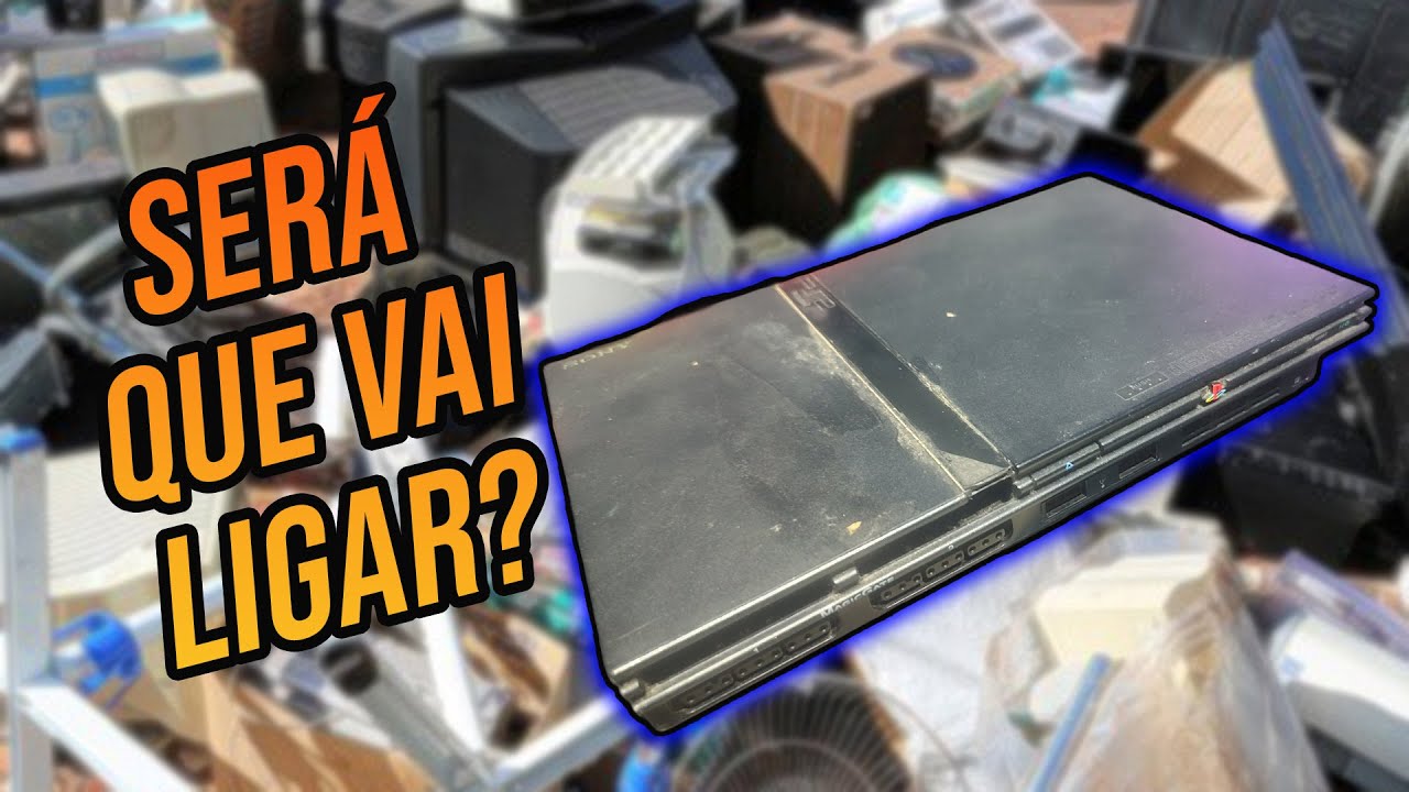 O Playstation2 do LIXO Realmente FUNCIONA?