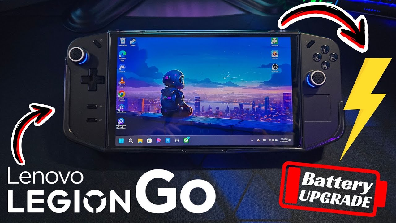 Me compré un Lenovo Legion Go y le haré un CAMBIO de BATERIA | Caribbean Gamer