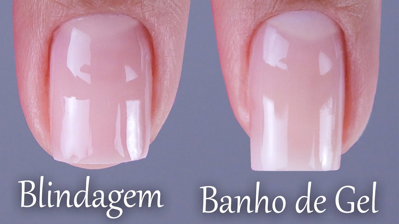 Diferença entre Banho de Gel e Blindagem