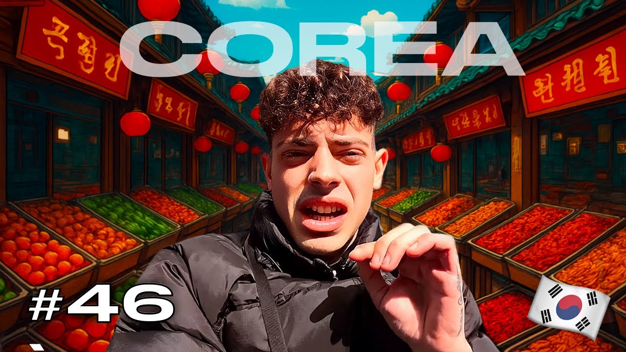Así es Corea y sus mercados tradicionales 🍖 