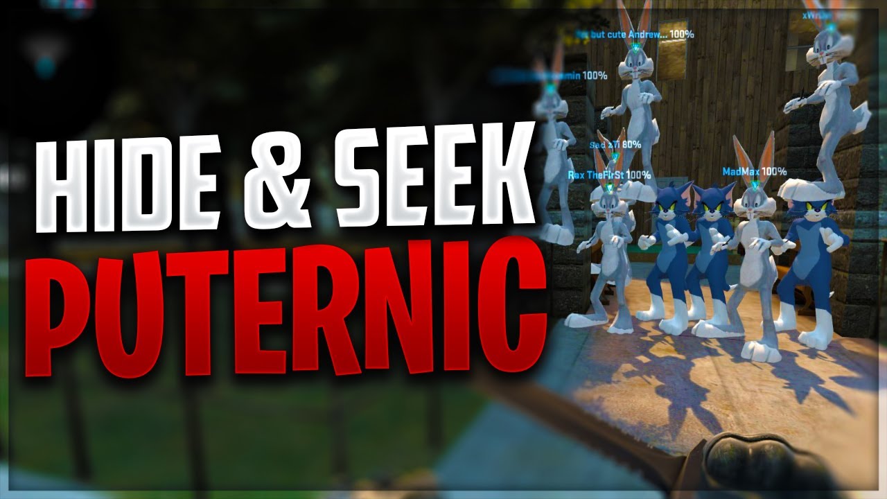 HIDE & SEEK PUTERNIC cu TOM si BUGS BUNNY!