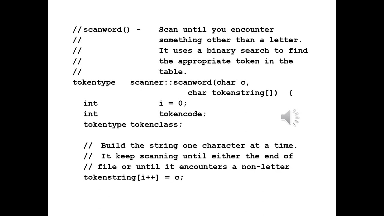 Compiler Construction Lecture 1 Part 4