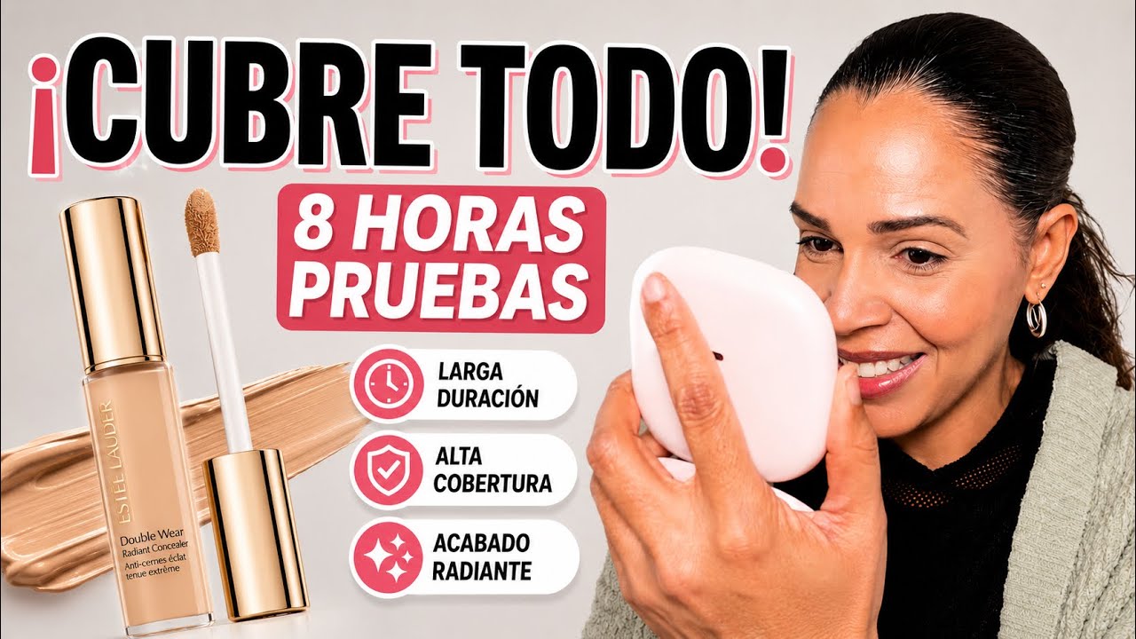 El CORRECTOR más bello de todos los tiempos! Estée Lauder Double Wear