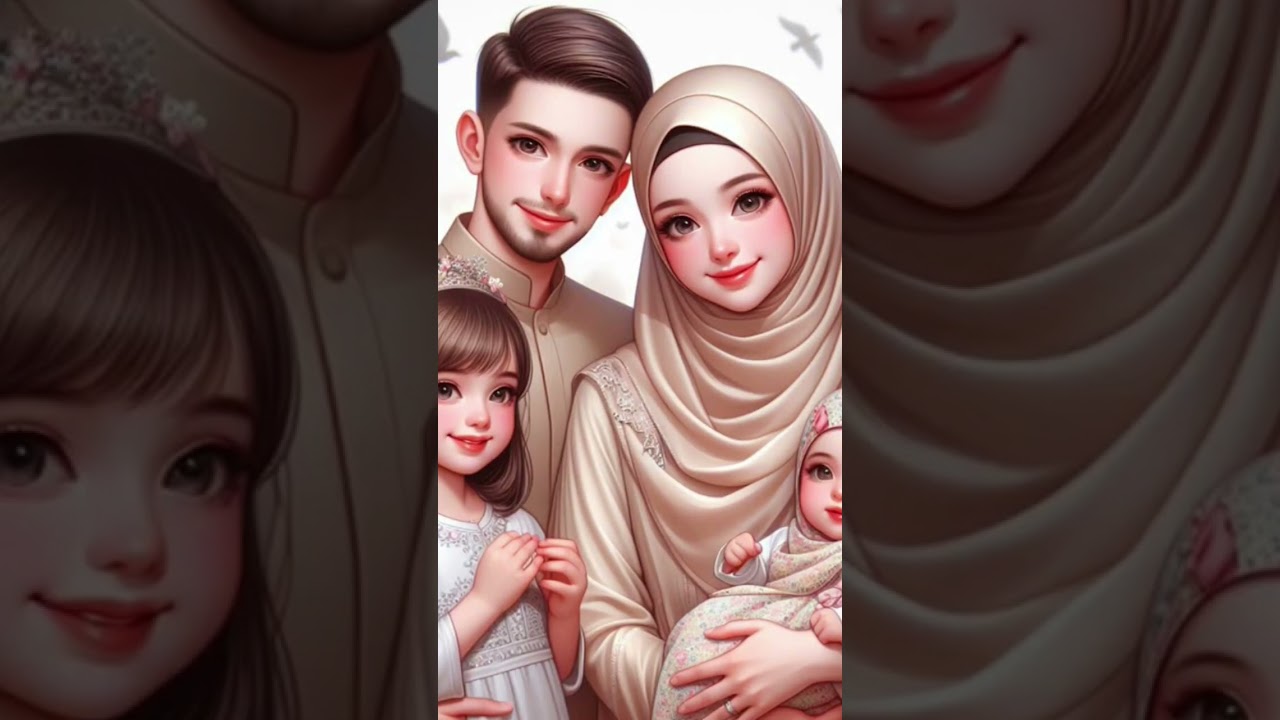 Cute Muslim families #moments